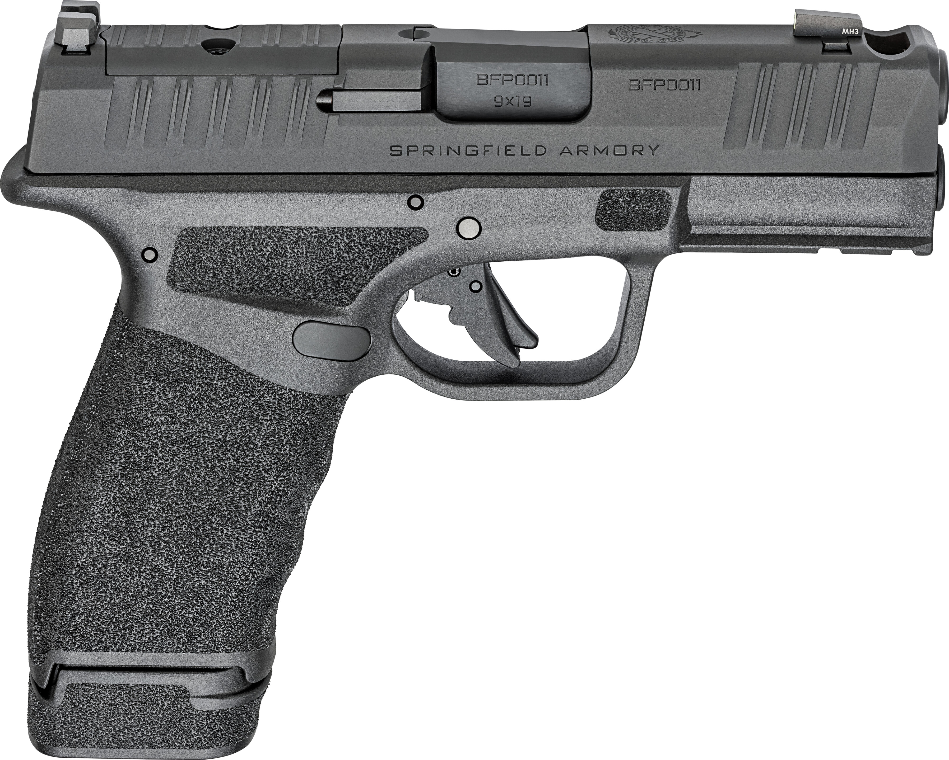 SPRINGFIELD ARMORY HELLCAT PRO COMPENSATED 9MM PSTL BLK 3.7" 1-15/1-17RD